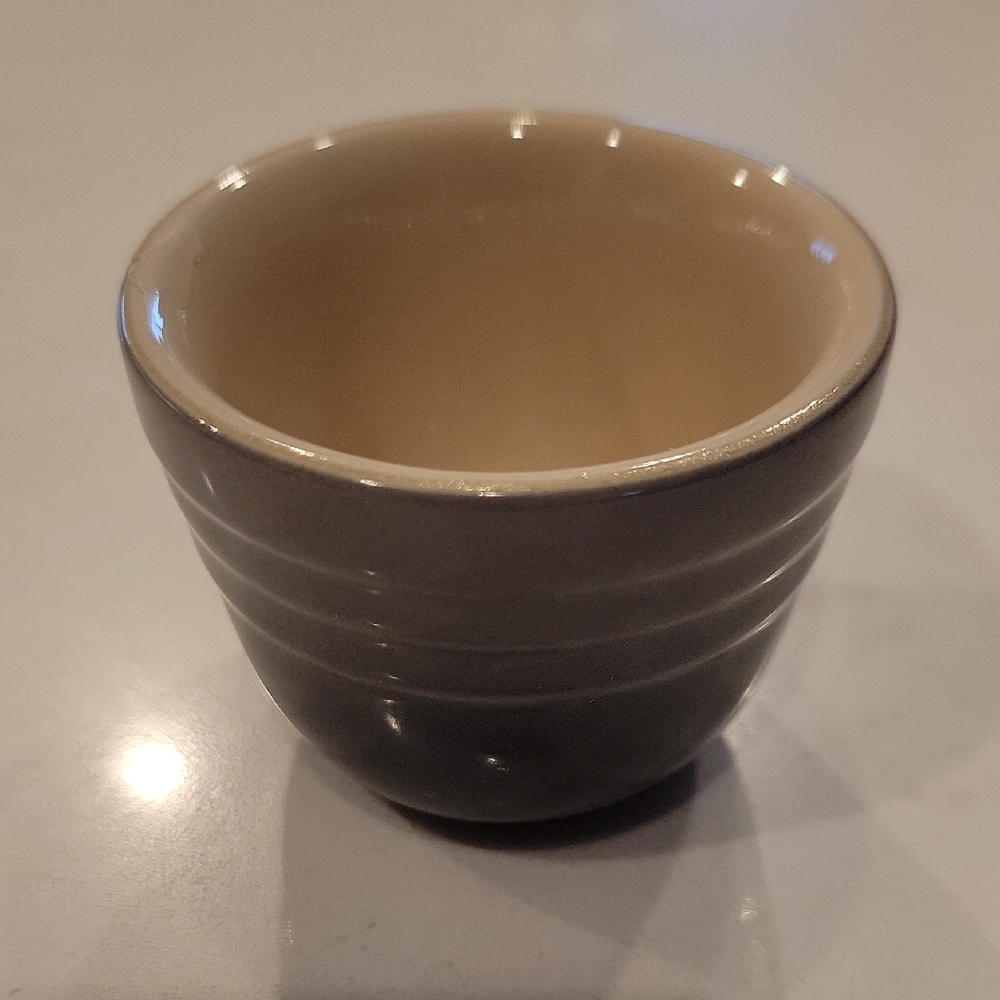 Le Creuset Gray Sea Salt Cellar/ Spice Container